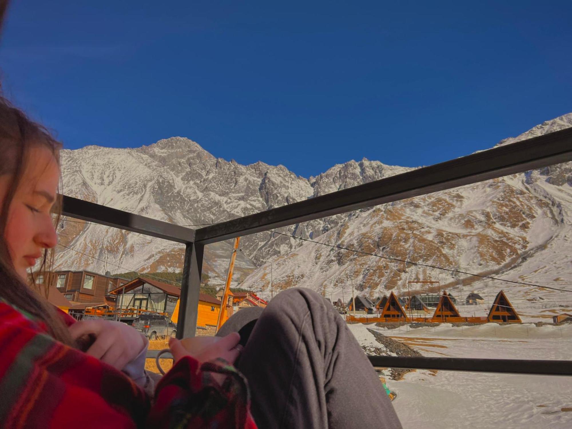 Sunset Cottage Kazbegi Екстериор снимка